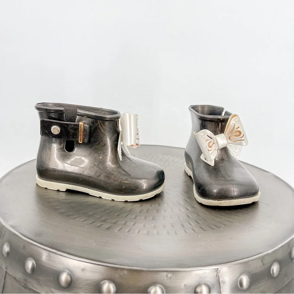 Mini Melissa Bow Rain Boots